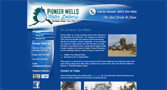 Desktop Screenshot of pioneerwells.com