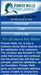 Mobile Screenshot of pioneerwells.com